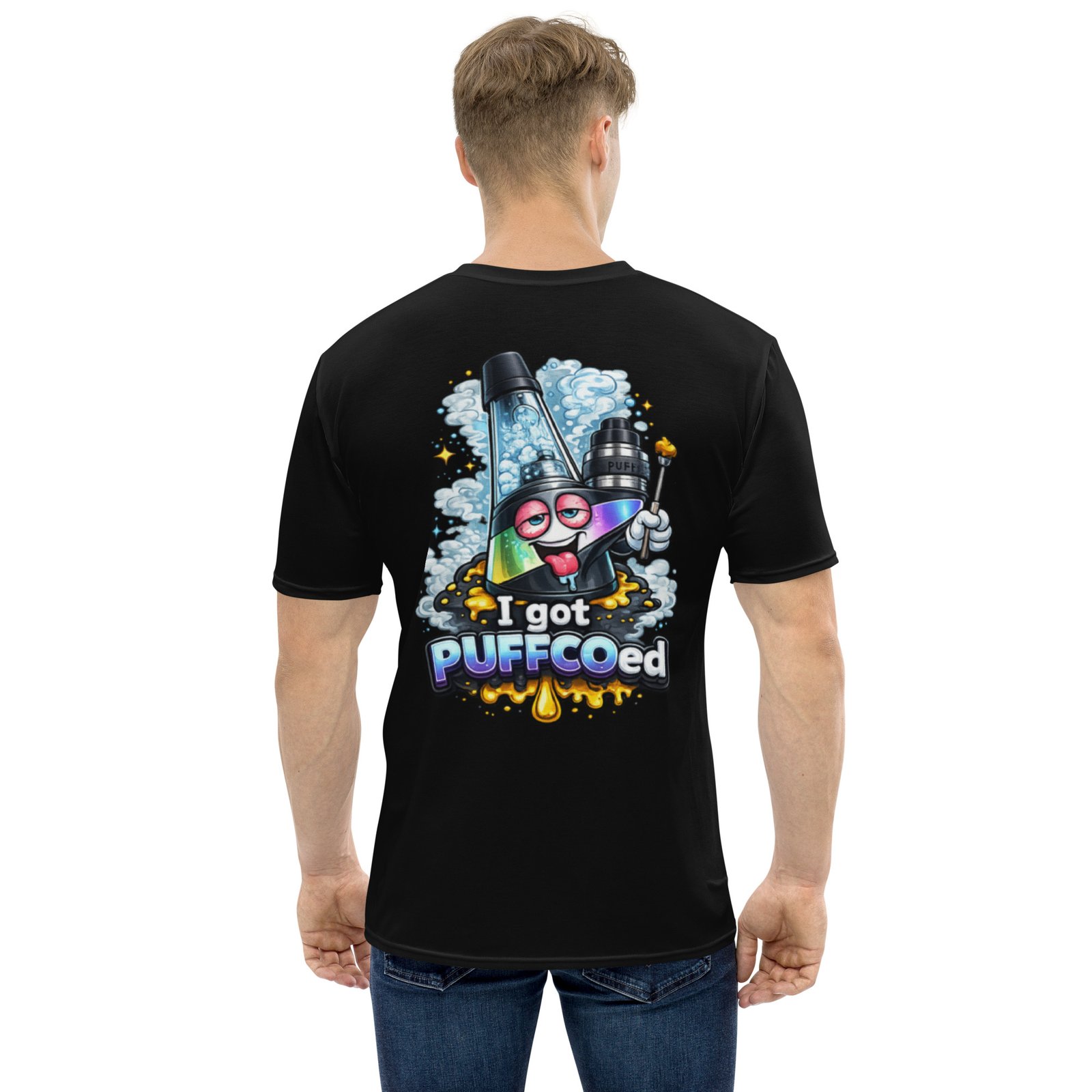 Unisex I Got Puffcoed Black t-shirt - Image 4