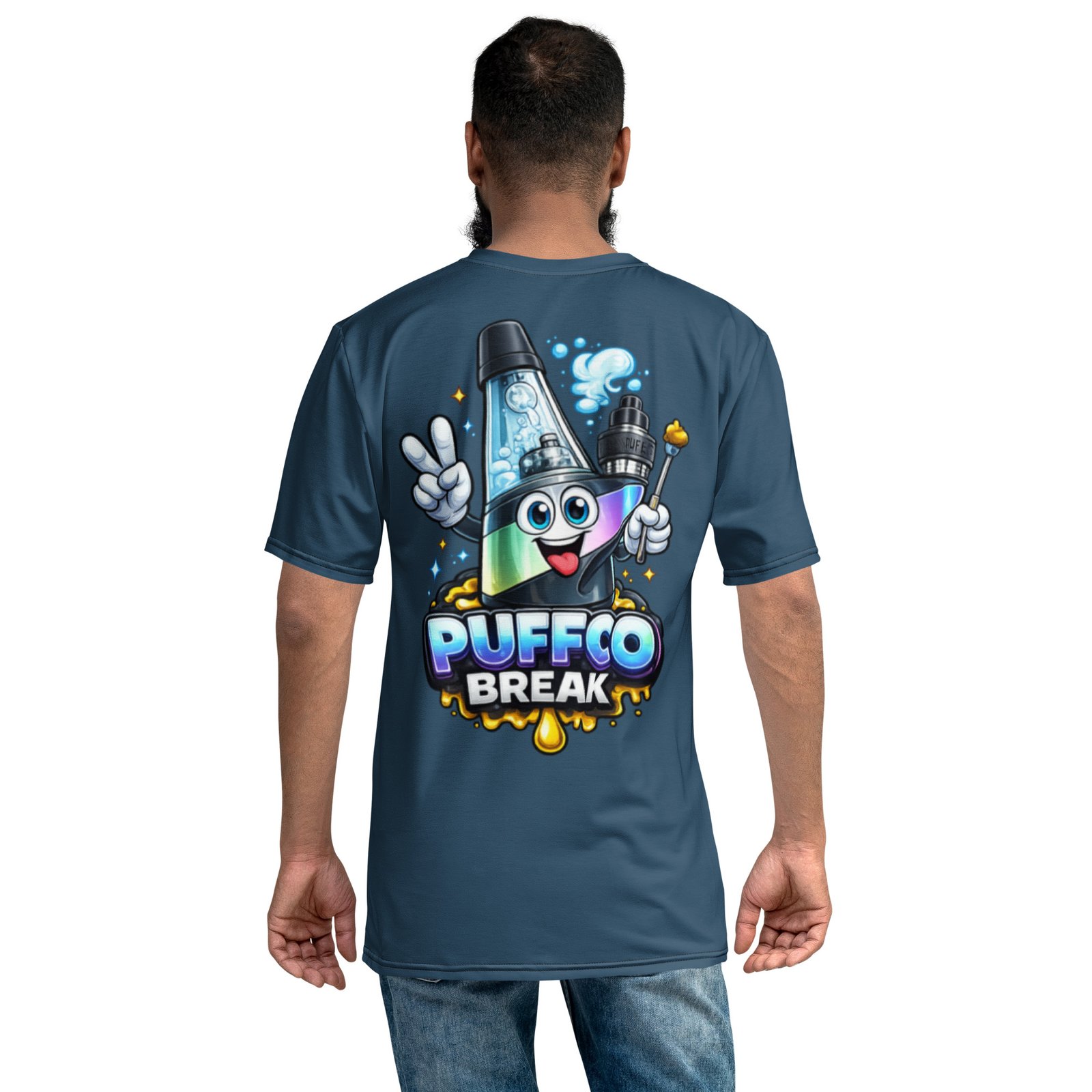 Unisex Blue Puffco Break t-shirt - Image 5