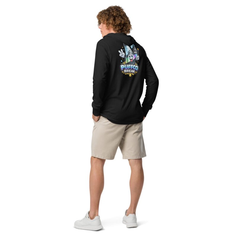 Unisex Hooded long-sleeve tee