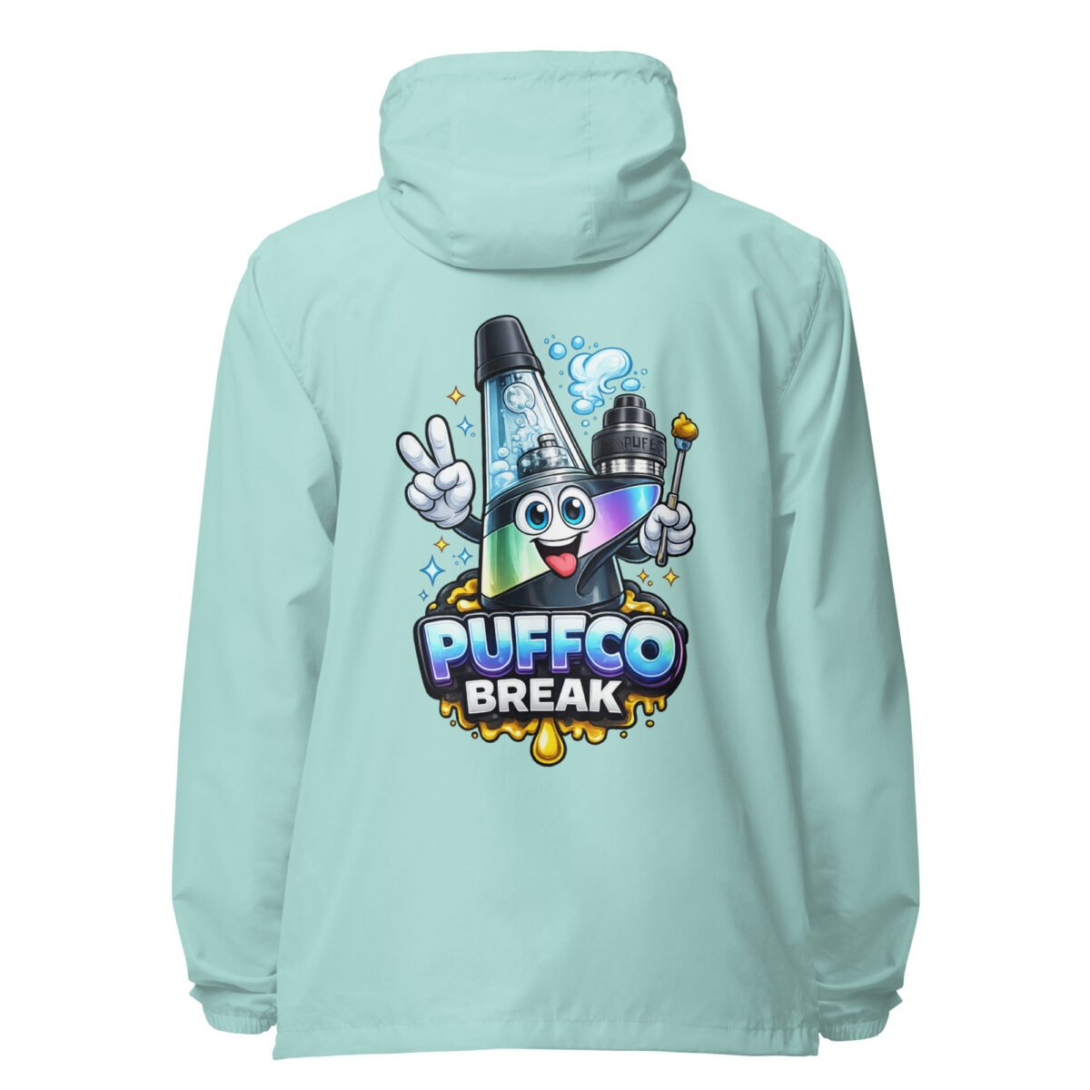 Unisex lightweight zip up windbreaker