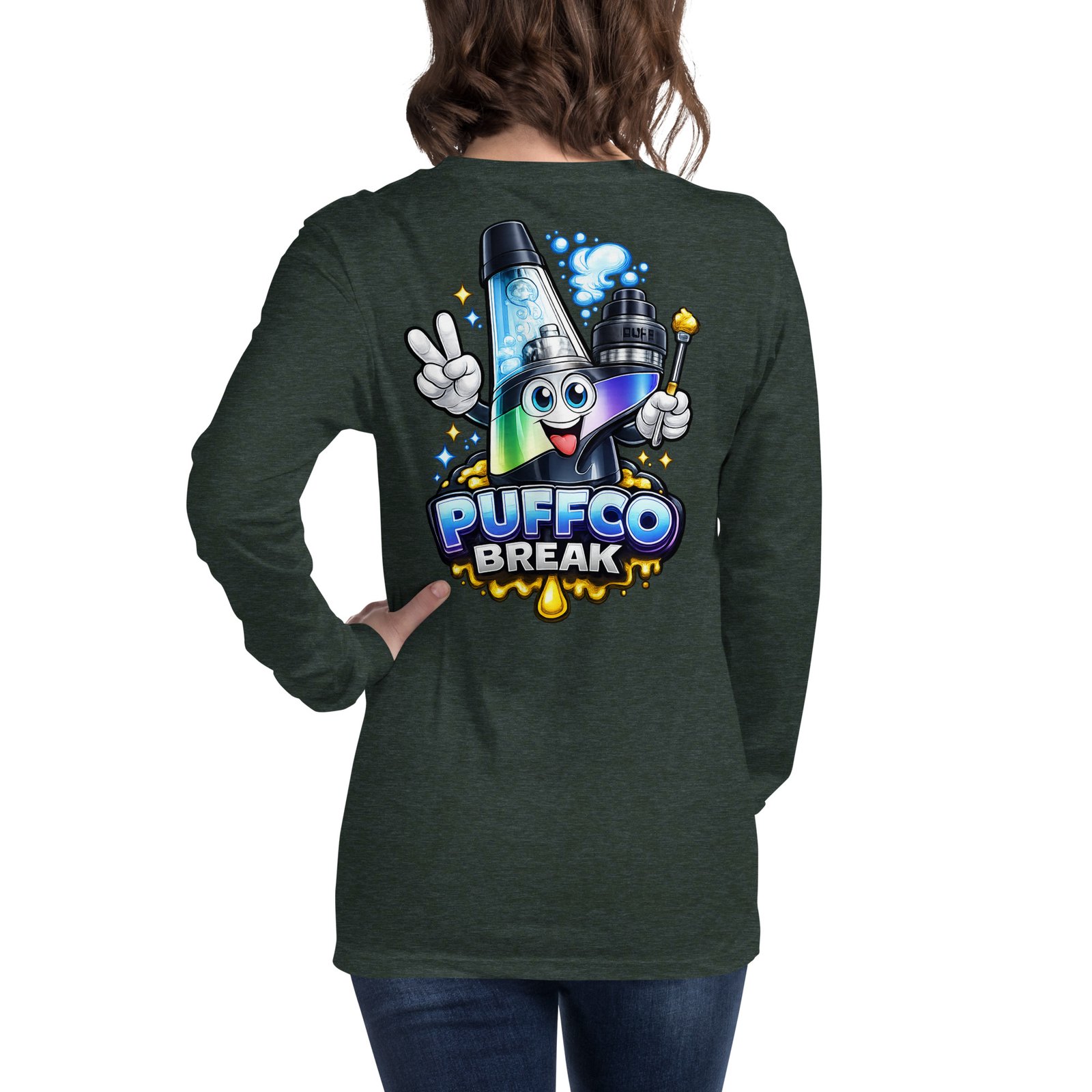 Unisex Puffco Break Long Sleeve Tee - Image 6
