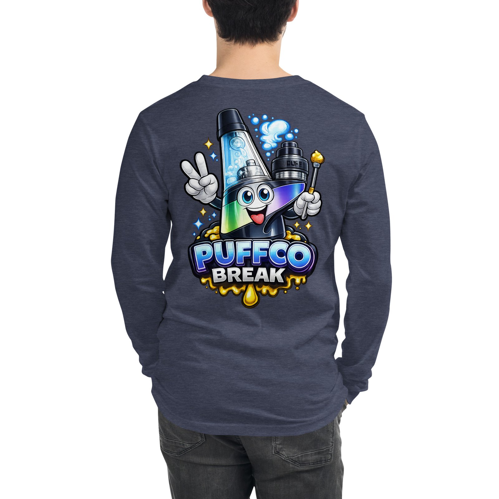 Unisex Puffco Break Long Sleeve Tee - Image 9