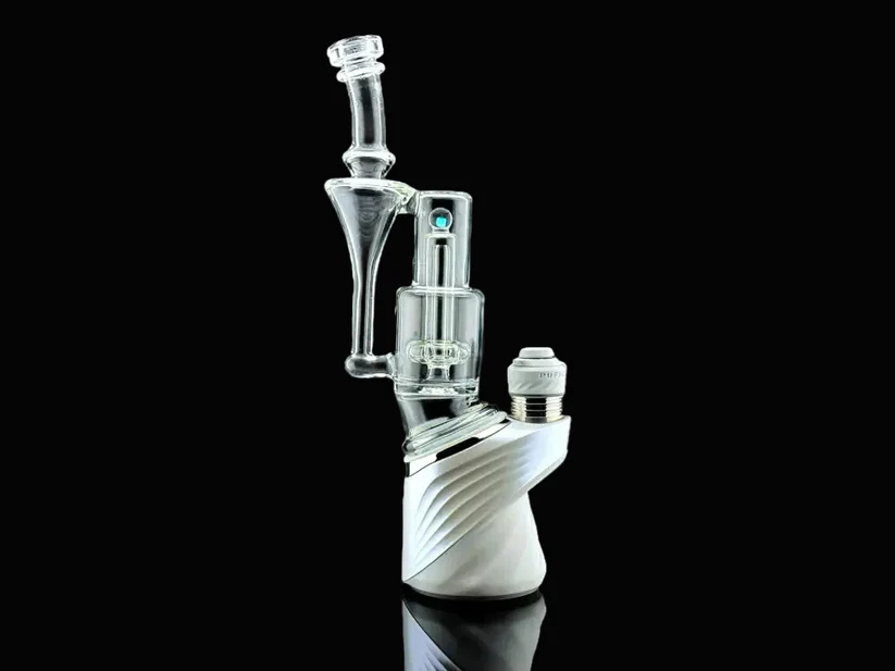 Iridescent Glass Superior RBR 4.0 Clear | Puffco Peak Top - Image 3