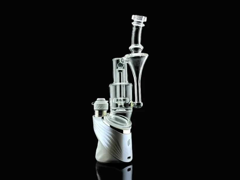 Iridescent Glass Superior RBR 4.0 Clear | Puffco Peak Top - Image 2