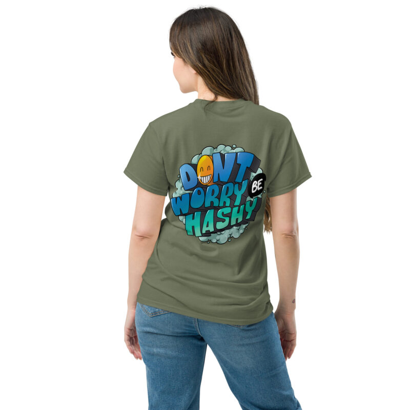 unisex classic tee military green back 6a96324c27eee.jpg
