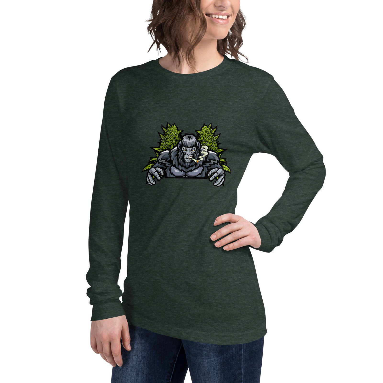 unisex long sleeve tee heather forest left front 6a9632e806c3b.jpg unisex long sleeve tee heather forest left front 6a9632e806c3b.jpg