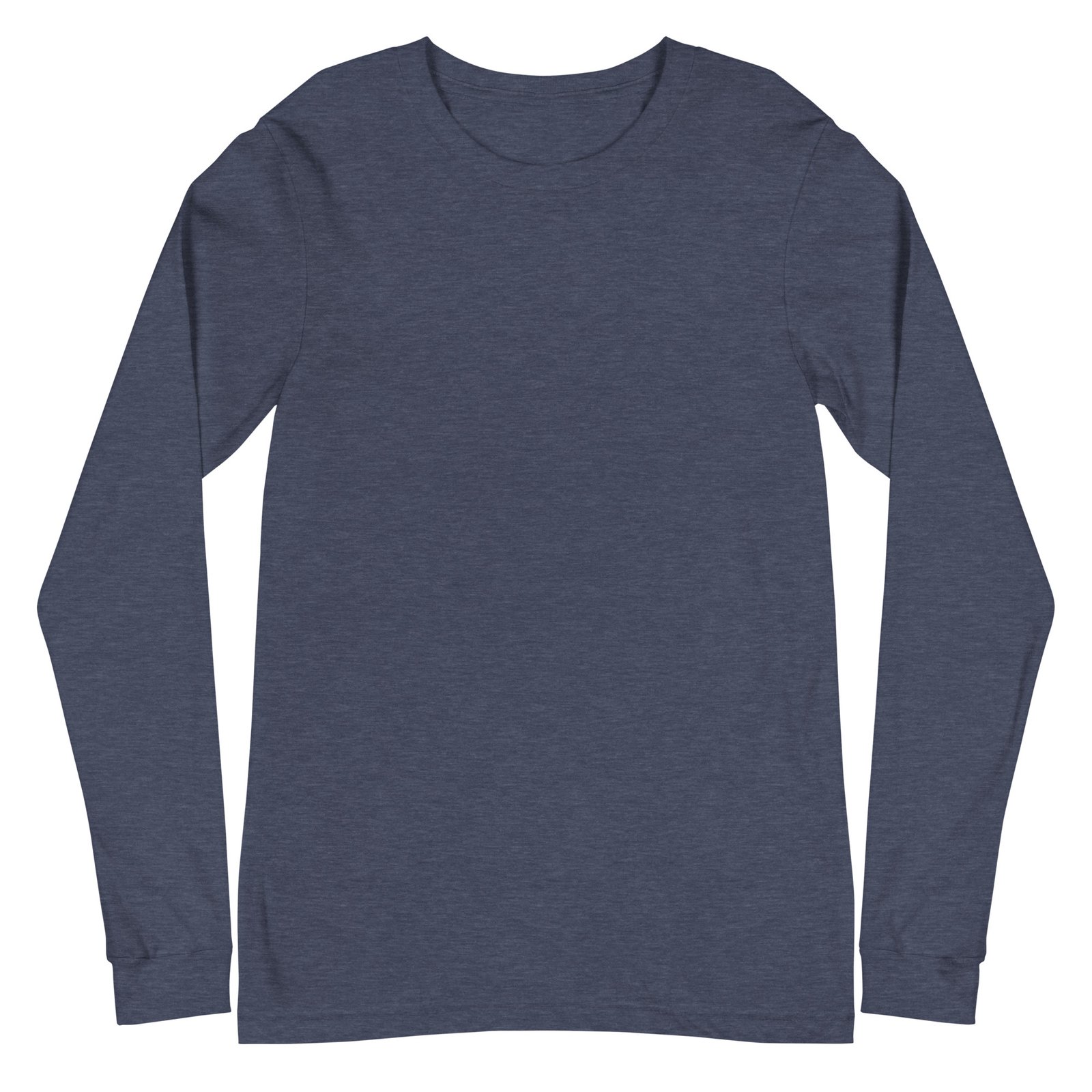 unisex long sleeve tee heather navy front 6a9630aa96254.jpg unisex long sleeve tee heather navy front 6a9630aa96254.jpg