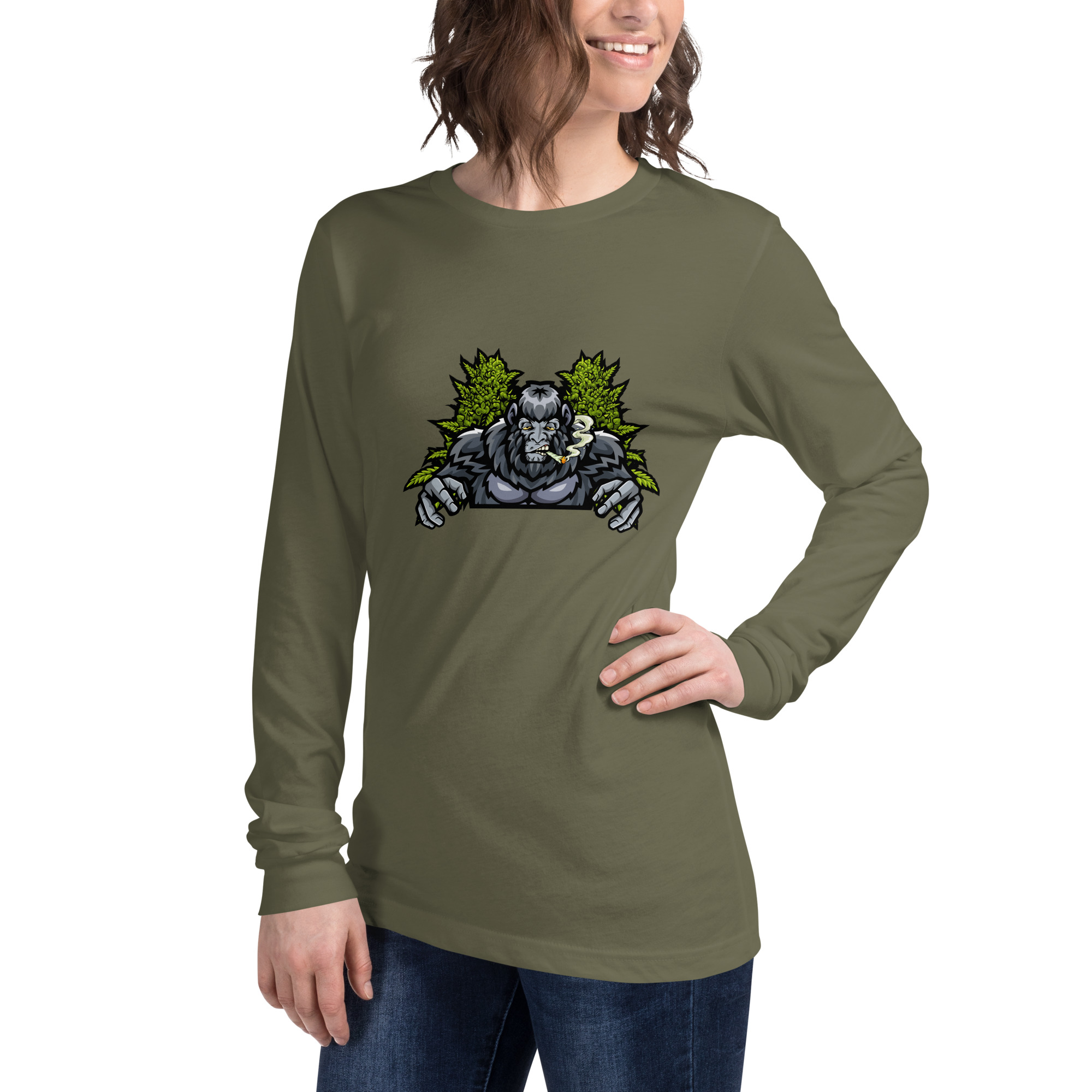 unisex long sleeve tee military green left front 6a9632e826df7.jpg unisex long sleeve tee military green left front 6a9632e826df7.jpg