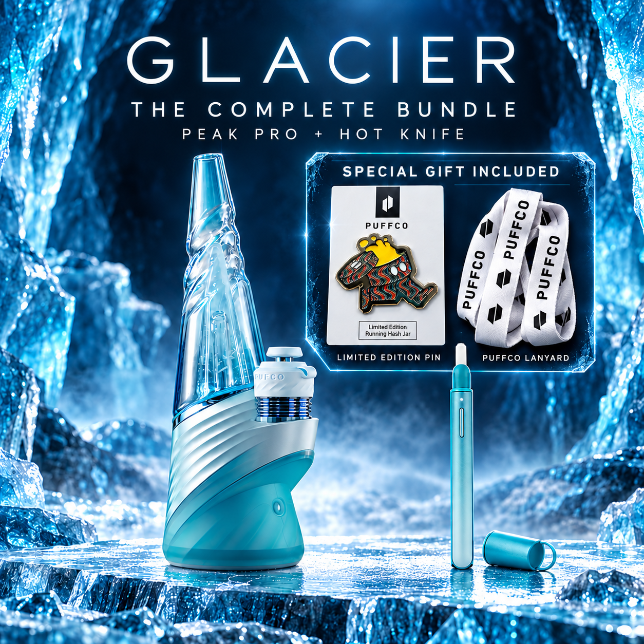 glacier bundle peak pro + hot knife glacier bundle peak pro + hot knife