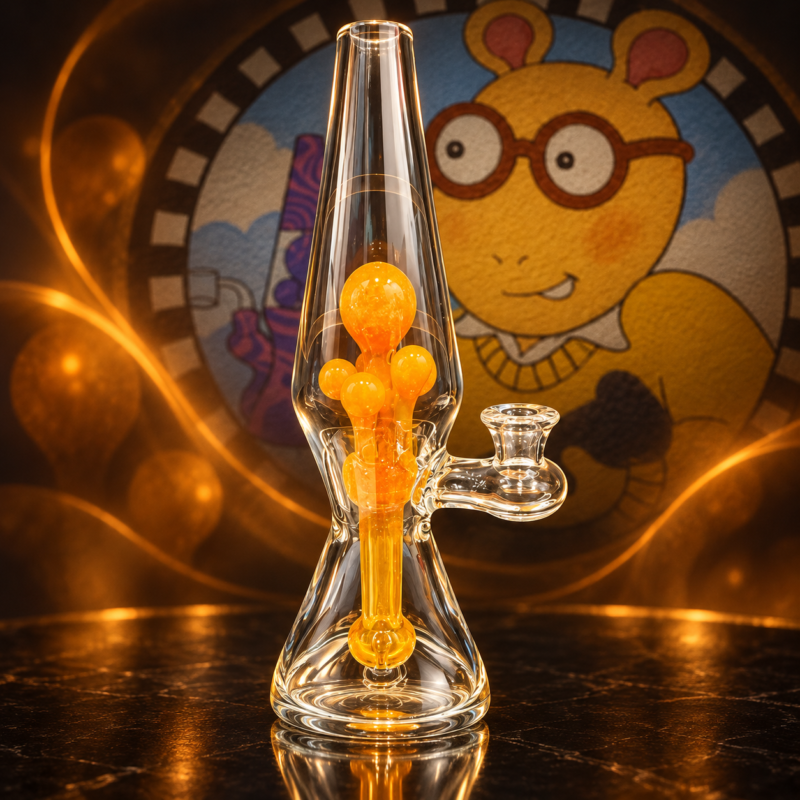 Home tangerine opal crystal lamp